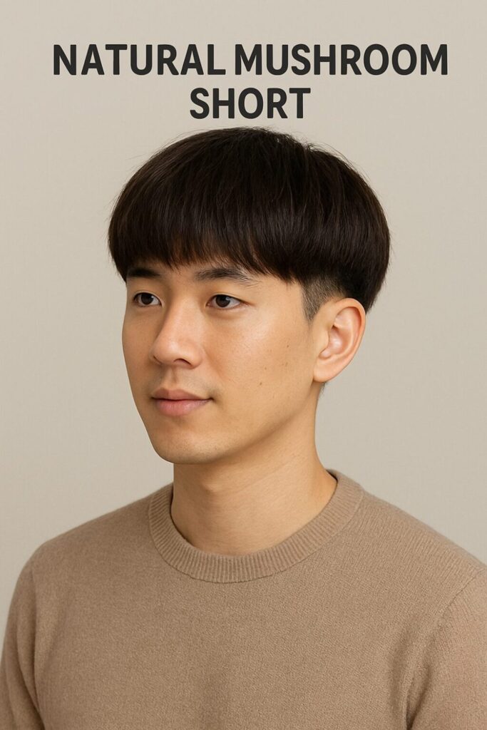 ナチュラルマッシュショート